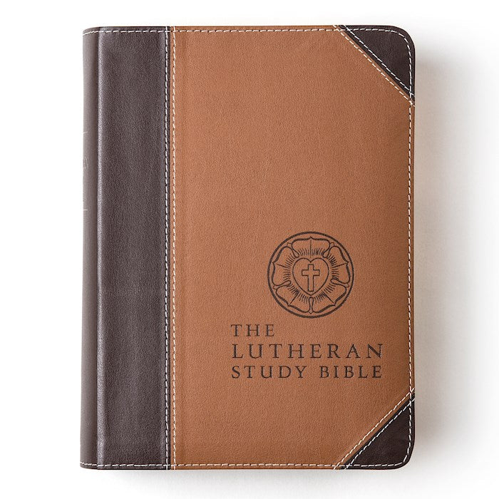 ESV The Lutheran Study Bible/Compact-Brown DuoTone Bonded Leather