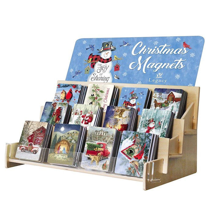 Magnet Collection-Christmas (12 Magnets In 12 Designs) (Display ORD SPY