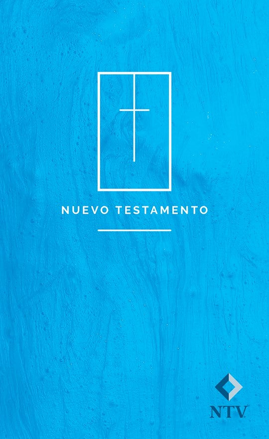 NTV Nuevo Testamento Economico (NLT Economy New Testament)-Blue Softcover