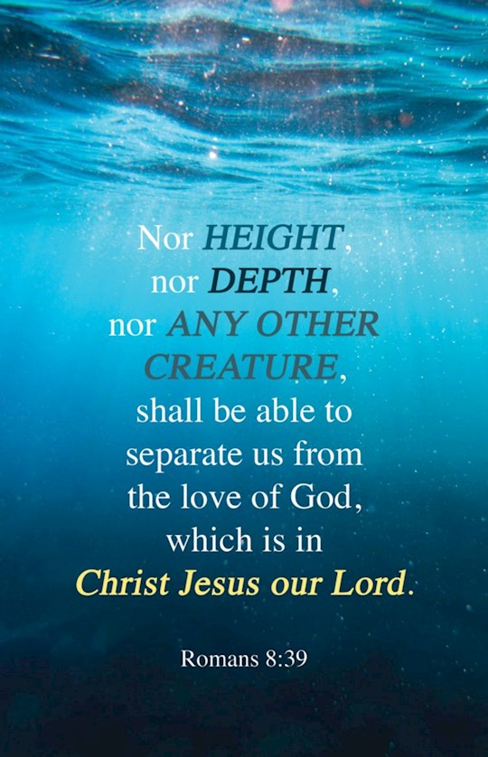 Bulletin-The Love/Nor Height Nor Depth Nor Any Other Creature... (Pack Of 100)