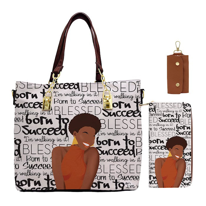 Handbag Set-Born To Succeed
