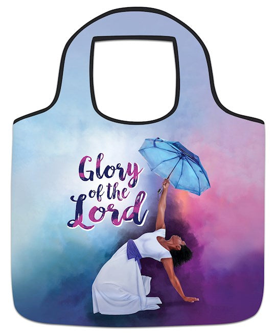 Reusable Grocery Bag-Glory Of The Lord (17"W x 21.5" x 2"D)