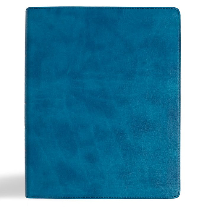 CSB Notetaking Bible Expanded Reference Edition-Sea Depth LeatherTouch