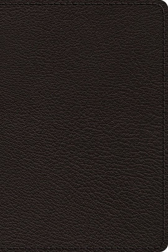 Esv Heirloom Bible Legacy Edition-Black Goatskin (Order