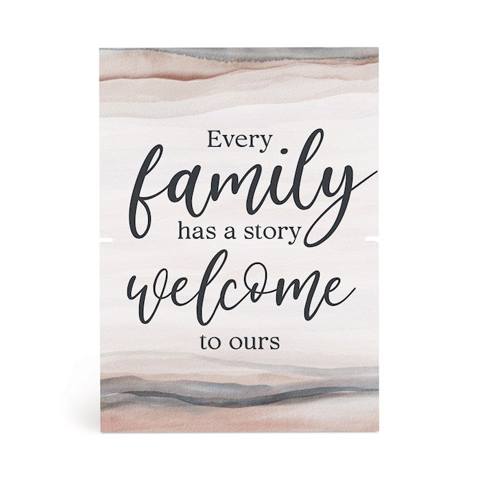 Story Board-Every Family Has A Story (5" x 7")