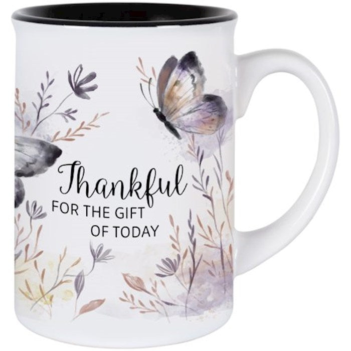 Mug-Thankful For The Gift Of Today (20oz) (Pack Of 4)