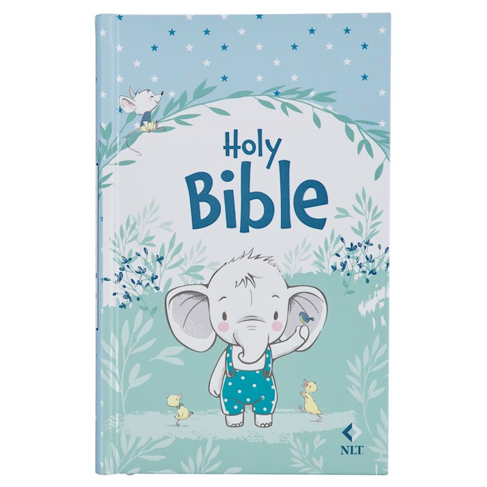 NLT Keepsake Bible For Boys-Blue Hardcover