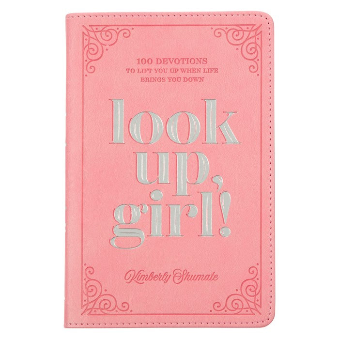 Look Up Girl!-Pink Faux Leather