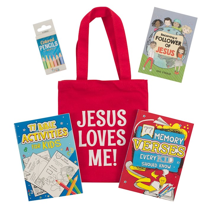 Church Welcome Kit-Kids-Red (Set Of 5 Pieces) (NO ETA)