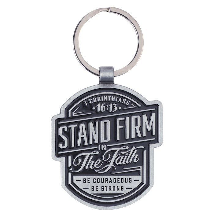 Keychain-Stand Firm-1 Cor. 16:13