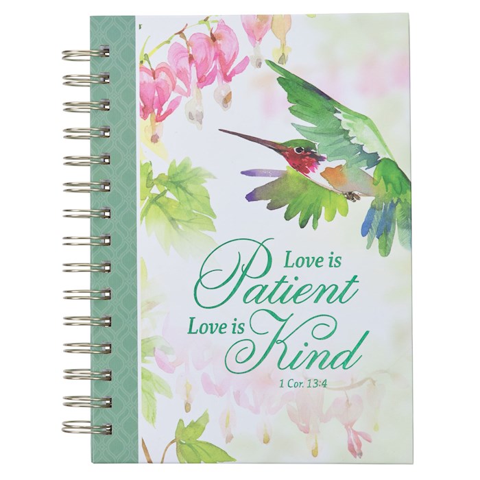 Journal-Wirebound-Green-Love-1 Cor. 13:4