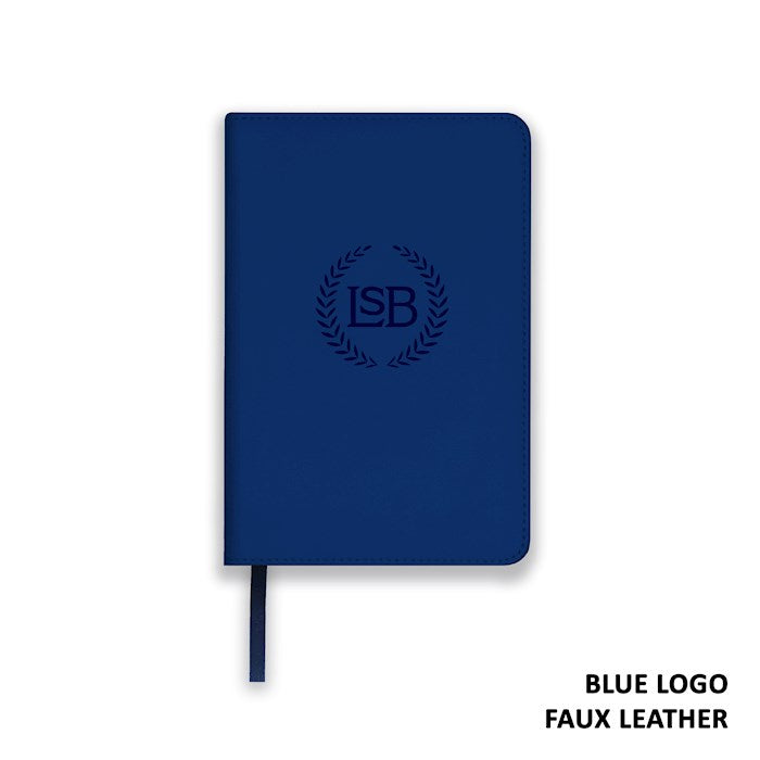 LSB Legacy Standard Bible/Compact Edition-Blue Logo Paste-Down Faux Leather