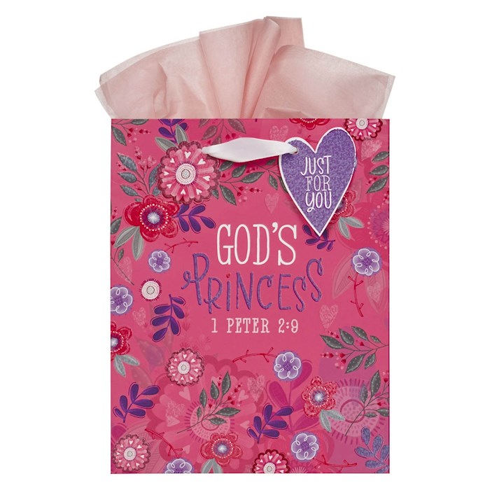 Gift Bag-Medium w/ Tag & Tissue-God&