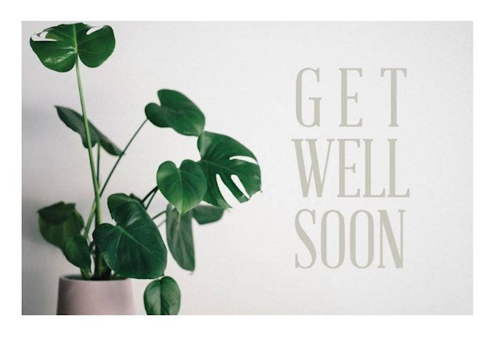 Postcard-Get Well Soon (John 3:16 KJV) (Pack Of 25)