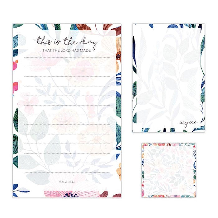 Notepad Set-Rejoice & Be Glad