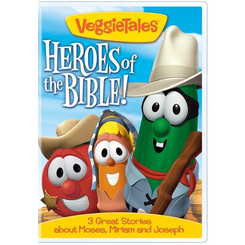 DVD-Veggie Tales: Heroes Of The Bible: A Baby A Quest And The Wild Wild West