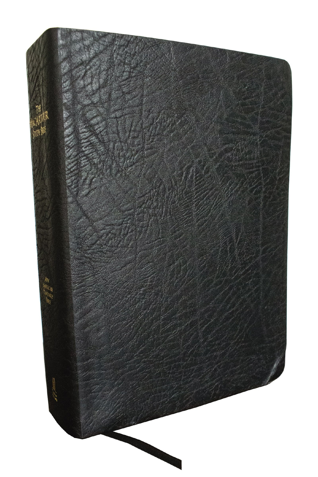 NASB MacArthur Study Bible/Large Print-Black Bonded Leather