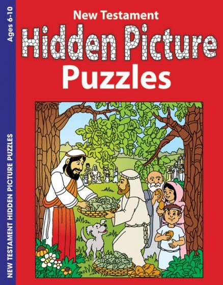 New Testament Hidden Pictures Activity Book (Ages 6-10)