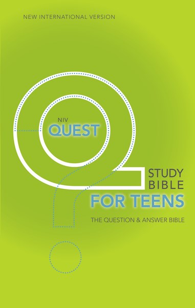 NIV Quest Study Bible For Teens-Hardcover