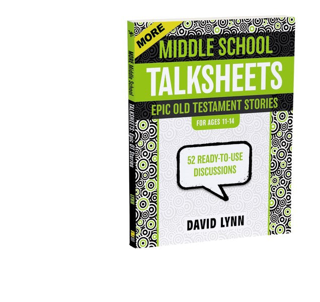 More Middle School Talksheets For Ages 11-14-Epic Old Testament Stories