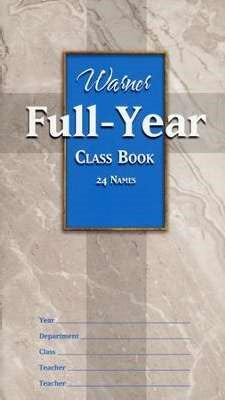 Full Year Class Book (24 Names) (