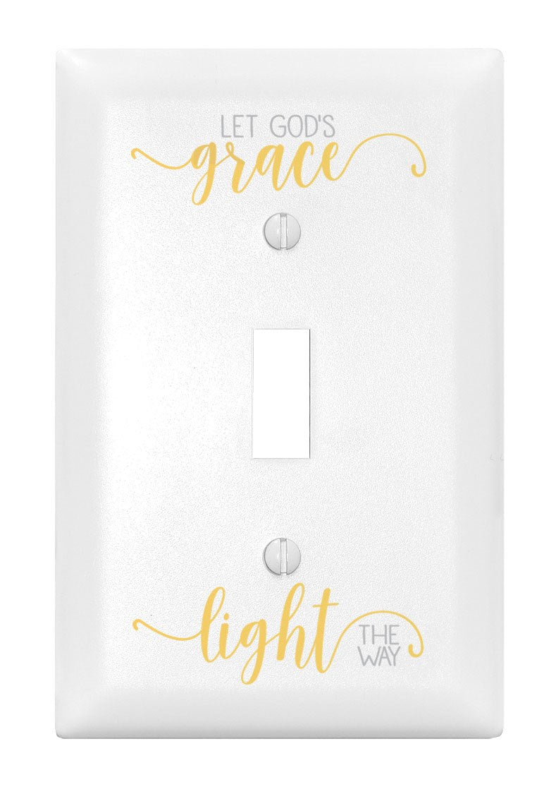Light Switch Cover-Single-Let God&