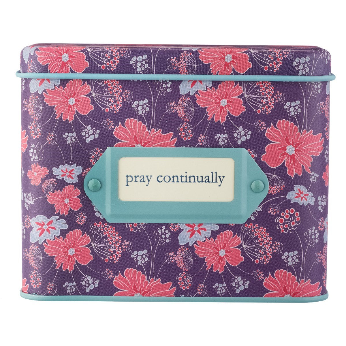 Prayer Cards In Tin-Pray Continually