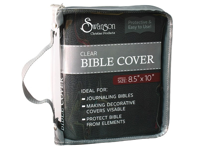 Seed of Abraham Christian Bookstore - Bible Cover-Clear (8.5 X 10)
