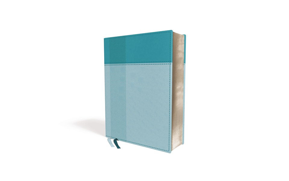 NIV Starting Place Study Bible (Comfort Print)-Aquamarine Leathersoft