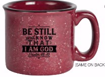 Mug-Designer Campfire-Be Still And Know (Psalm 46:10)