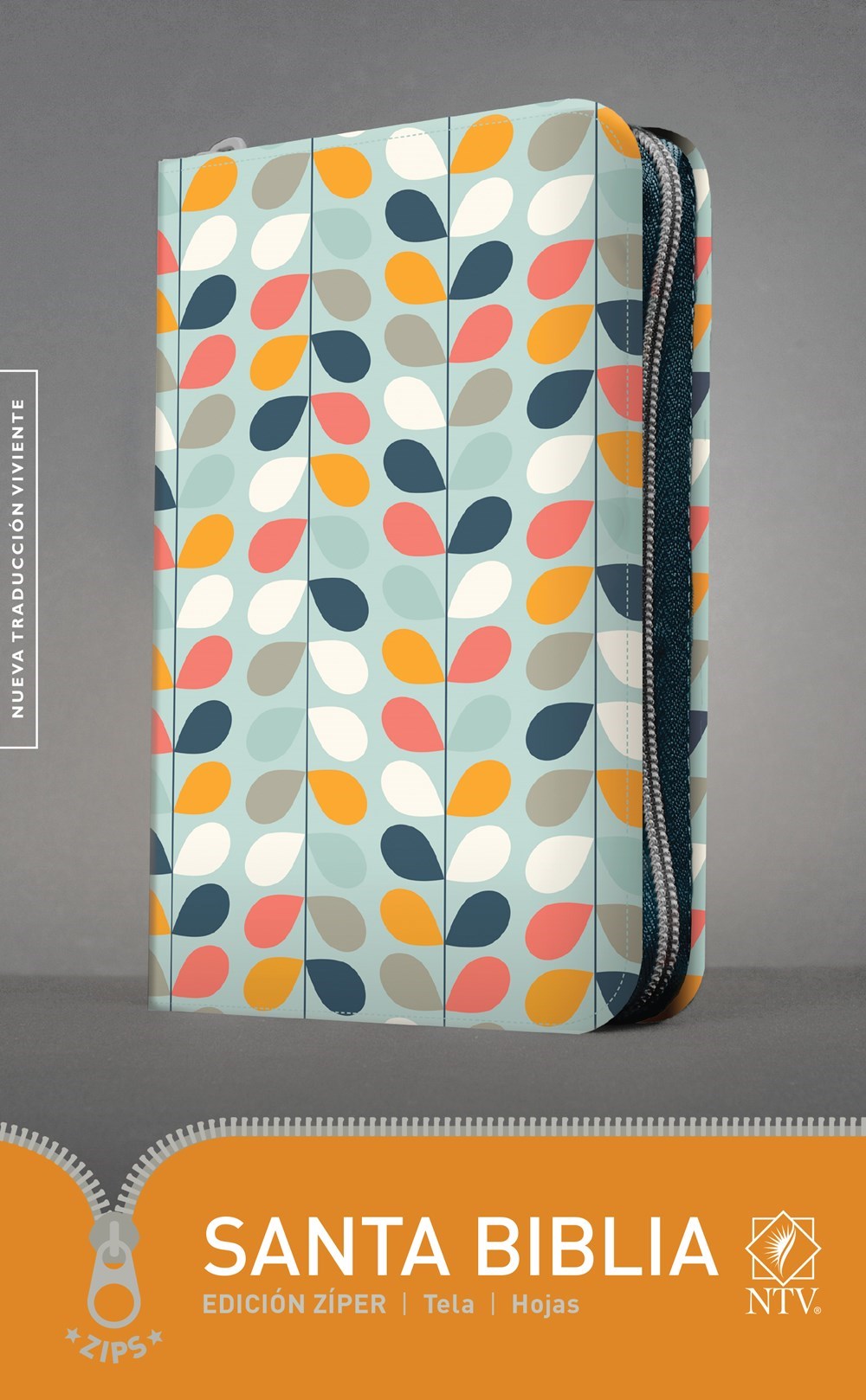 Span-NTV Holy Bible Zipper Edition (Santa Biblia Edicion Ziper)-Leaves LeatherLike