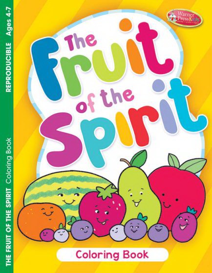 The Fruit Of The Spirit Coloring Book (Ages 4-7)