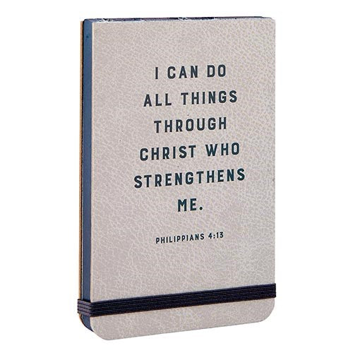 Notepad-All Things Through Christ (Philippians 4:13)