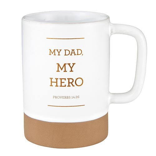 Mug-Dad My Hero (Proverbs 14:26) (17 Oz)