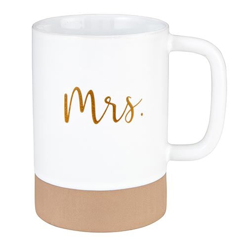 Mug-Signature-Mrs.-To Hold (4.75"H 17 Oz)