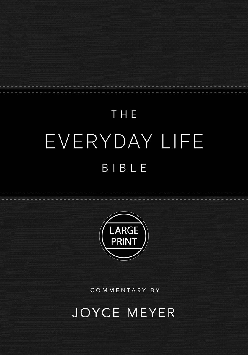 SOACB Joyce Meyer Amplified The Everyday Life Bible Large Print