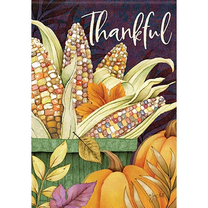 Flag-Garden-Durasoft-Colorful Corn (12.5" x 18")