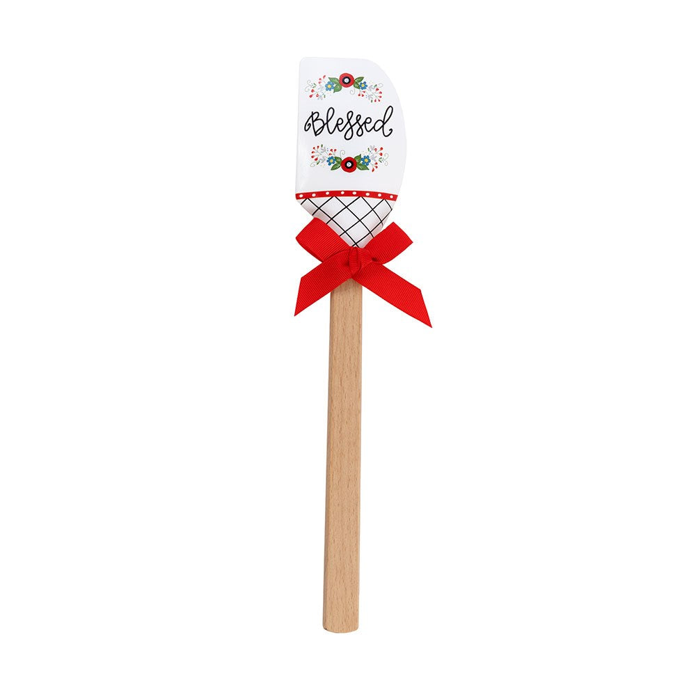 Spatula-Blessed-W/Measuring Table On Back (Silicone)