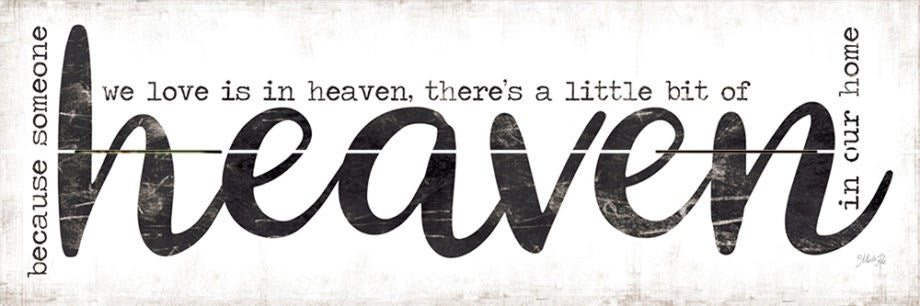 Rustic Pallet Art-Heaven In Our Home (6 x 18)