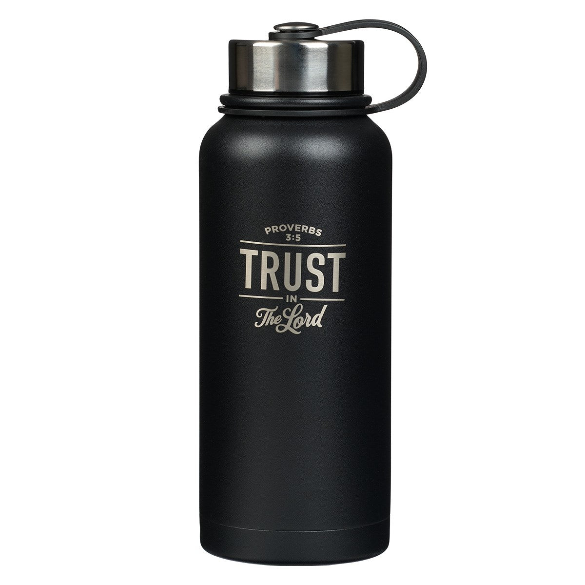 Water Bottle-Stainless Steel-Trust in the Lord Prov. 3:5
