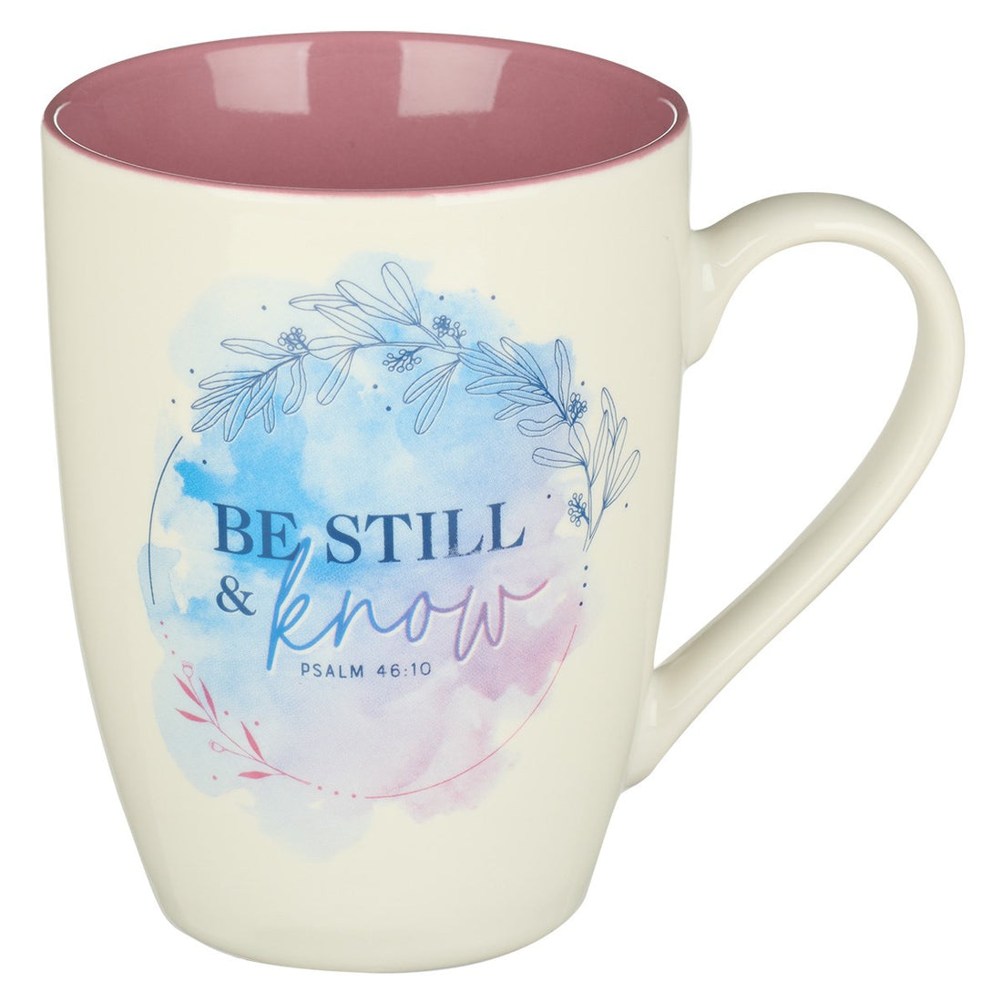 Mug-Be Still Watercolor Ps. 46:10