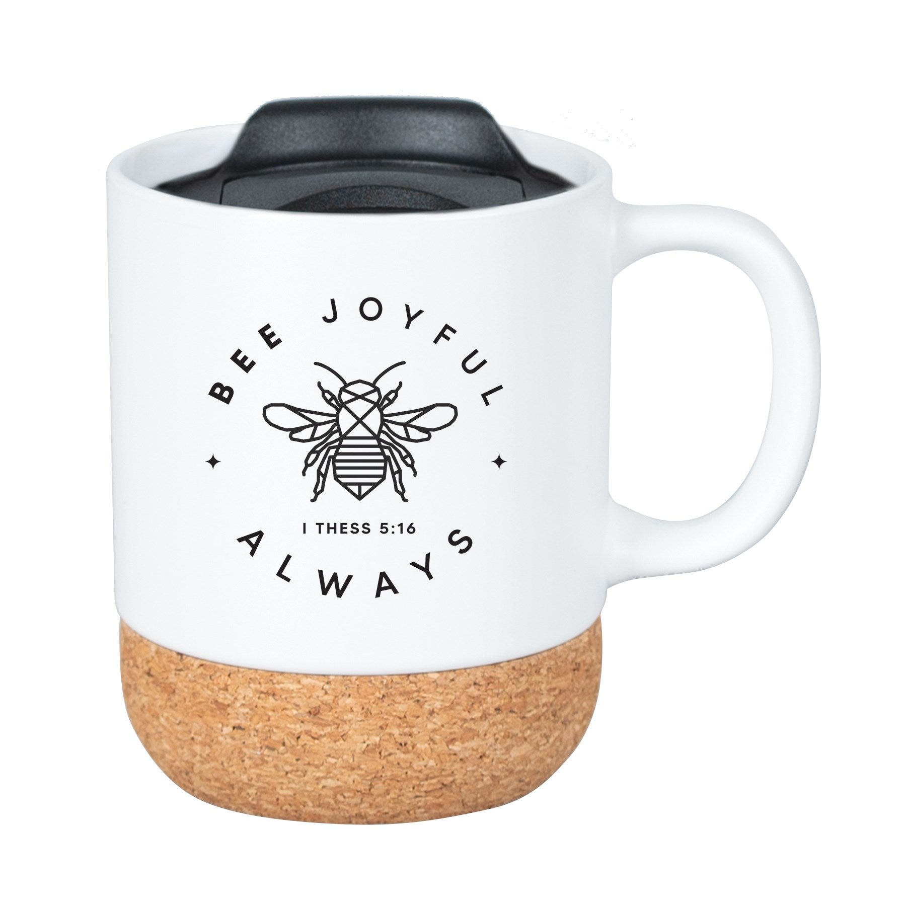 Mug-Cork-Bee Joyful