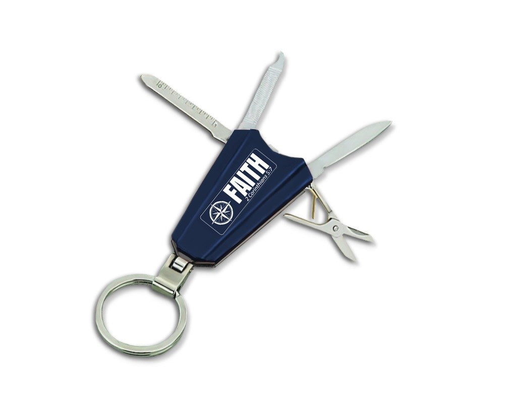 Keychain-Multi-Tool-Faith (2Cor 5:7)