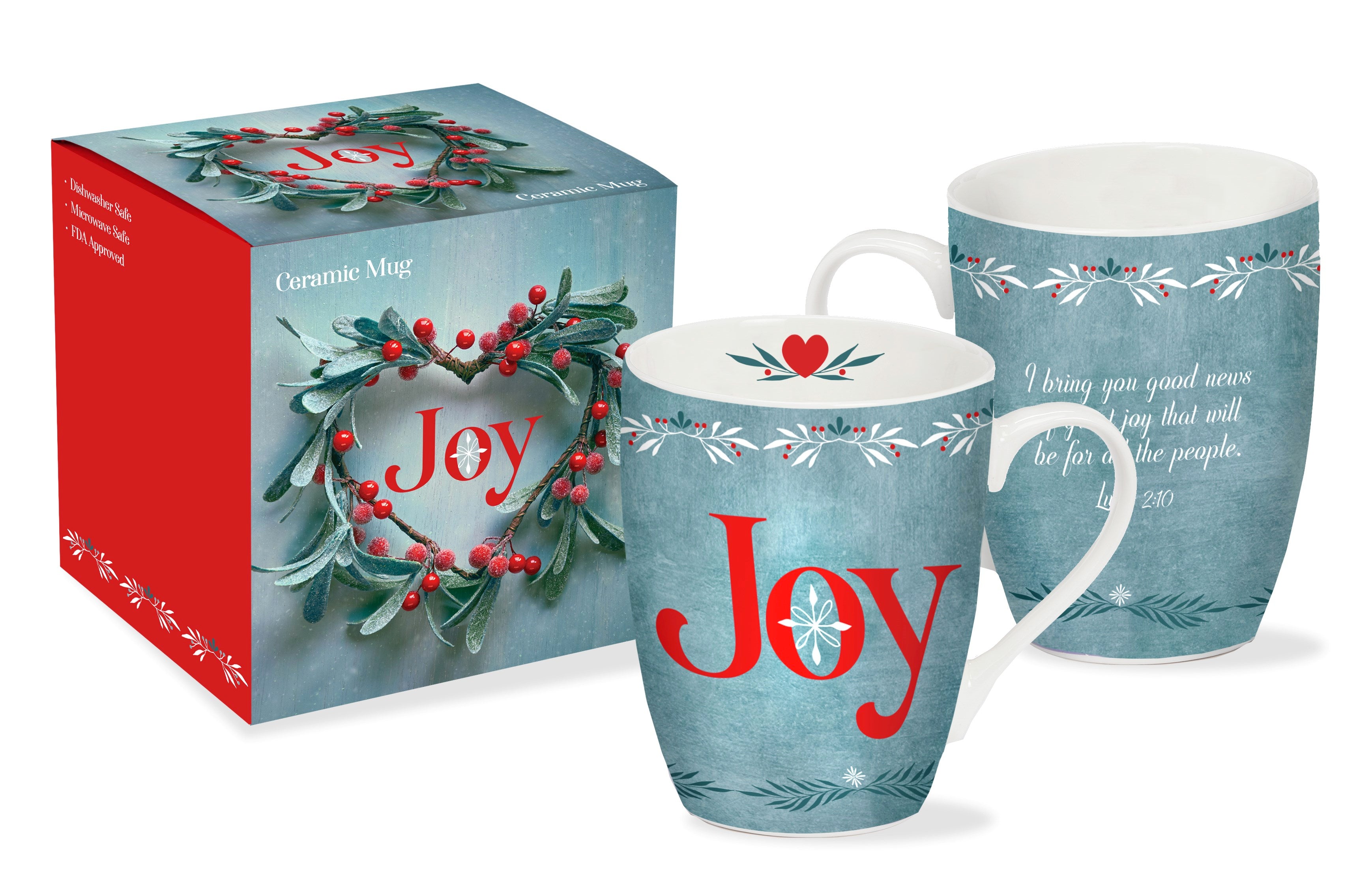 Mug-Jesus The Heart Of Christmas-Joy w/Gift Box