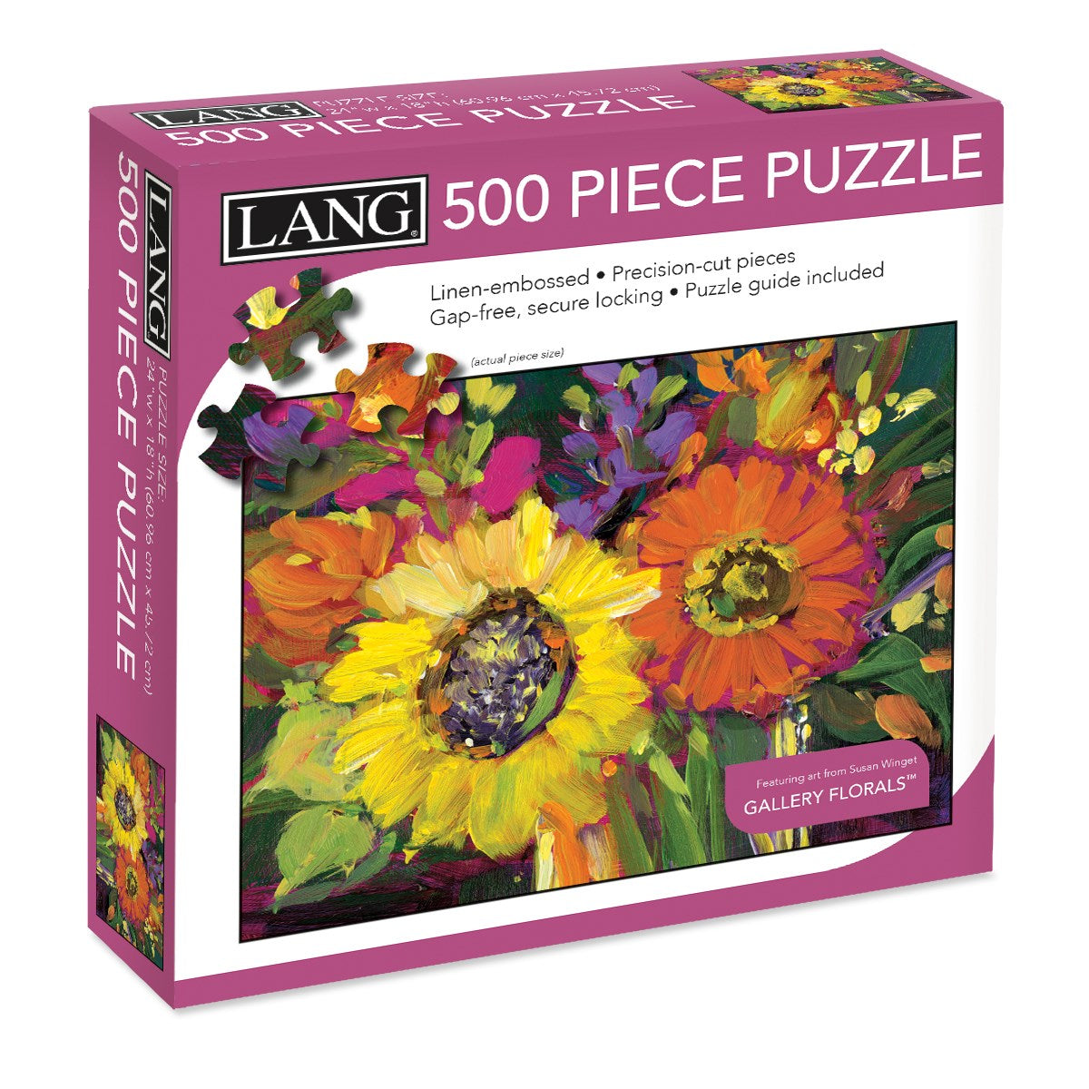 Jigsaw Puzzle-Gallery Florals (500 Pieces)