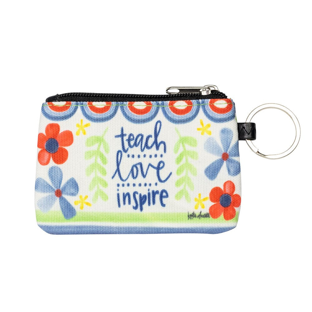 ID Wallet Keychain-Teach Love Inspire (5 x 3.5)