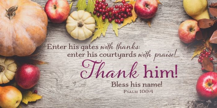 Offering Envelope-Enter His Gates With Thanks (Psalm 100:4 CEB) (Pack Of 10)