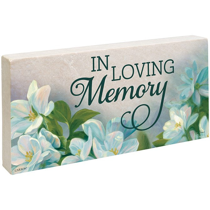 Marble Paver-In Loving Memory (6 x 12 x 1)
