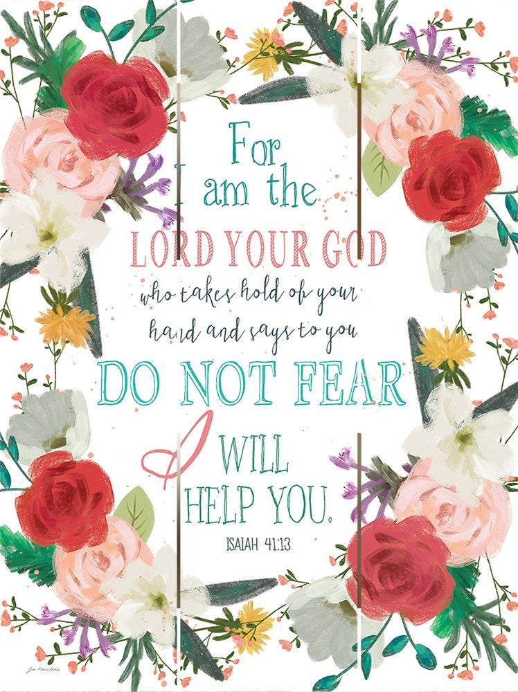 Rustic Pallet Art-Do Not Fear (9 x 12)