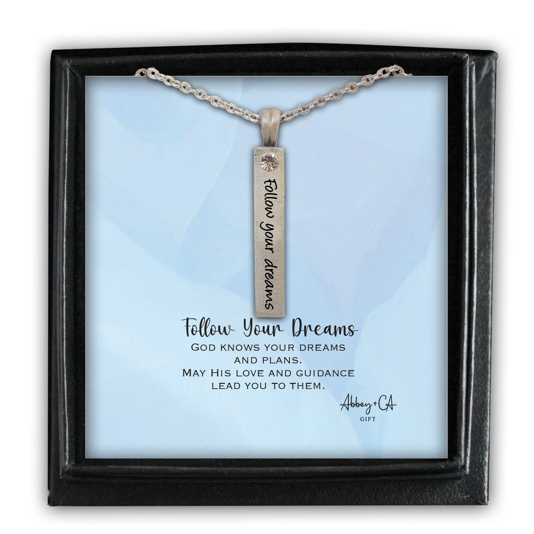 Pendant-Follow Your Dreams Bar/Boxed